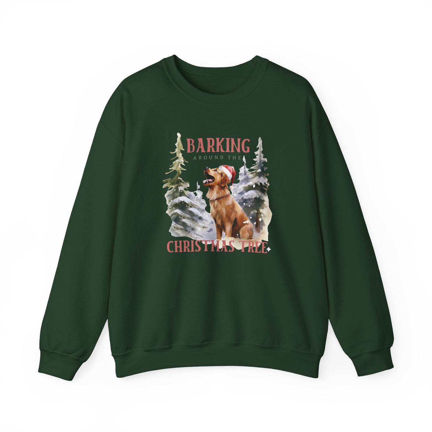 Golden Retriever Christmas Unisex Sweatshirt