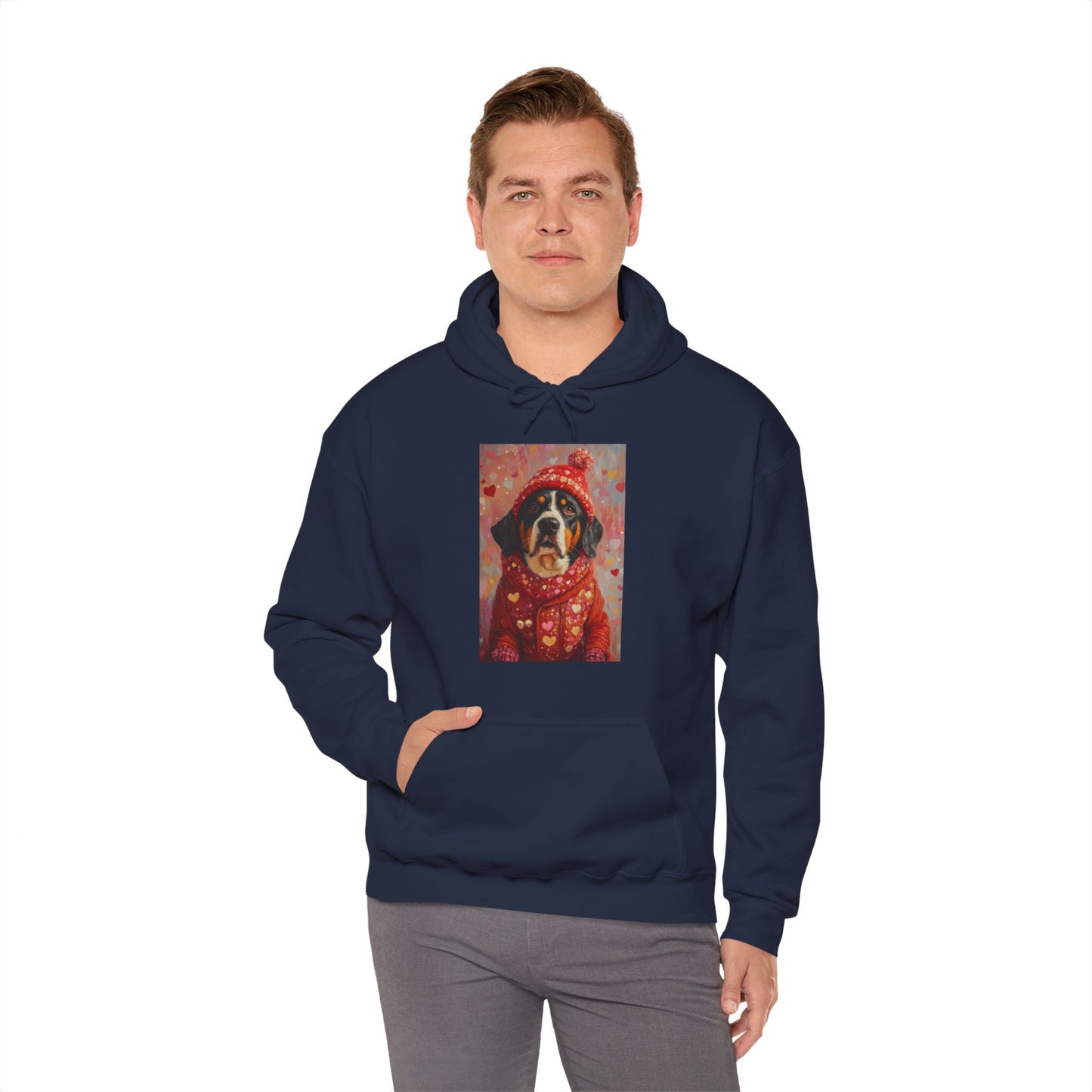 Bernese Love Hoodie | Valentine's Dog Sweater