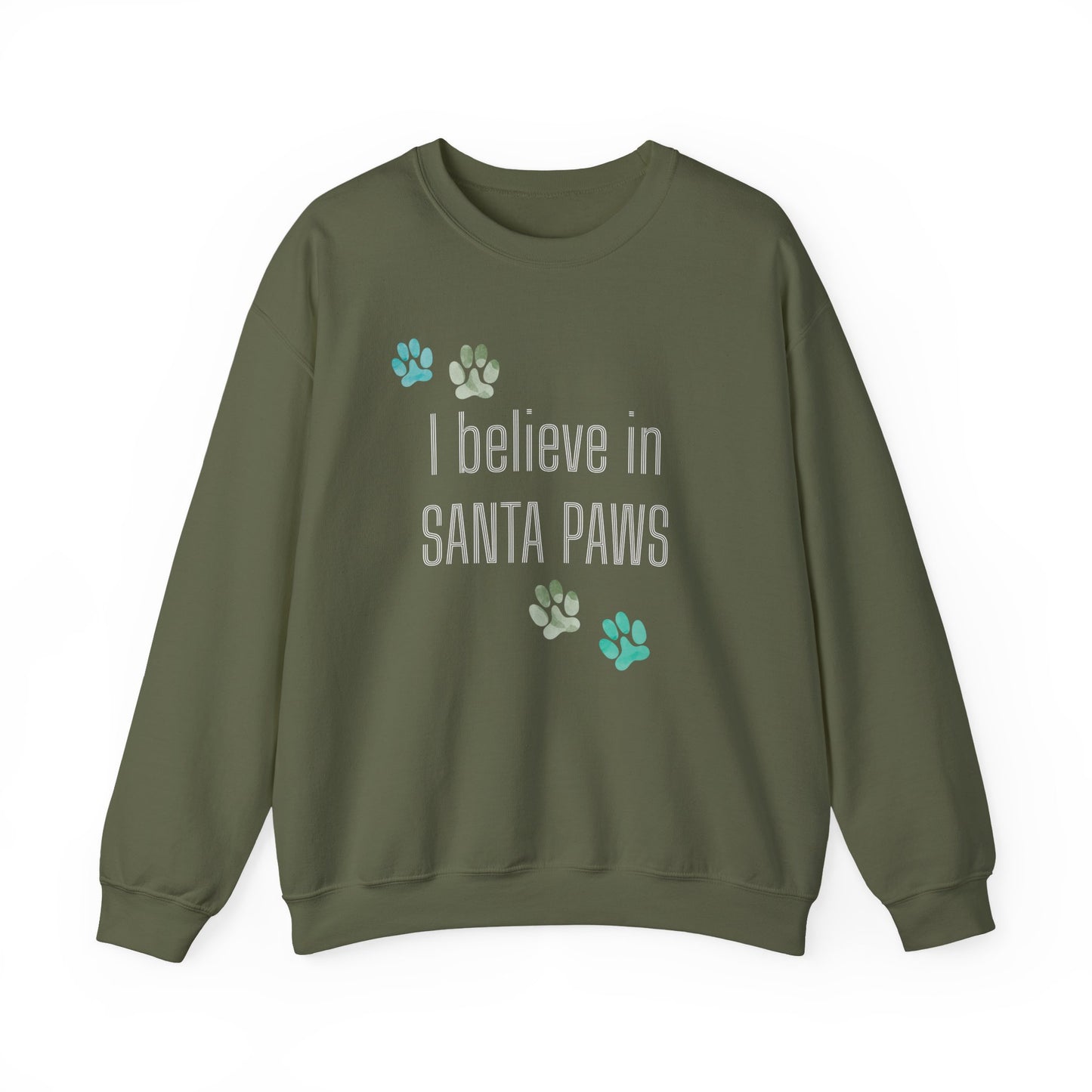 I Believe in Santa Paws Unisex Sweatshirt