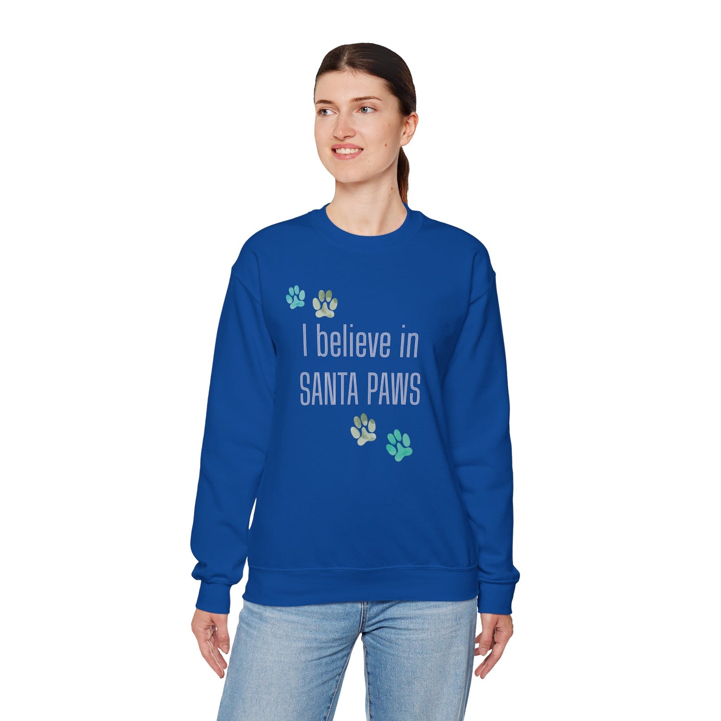 I Believe in Santa Paws Unisex Sweatshirt