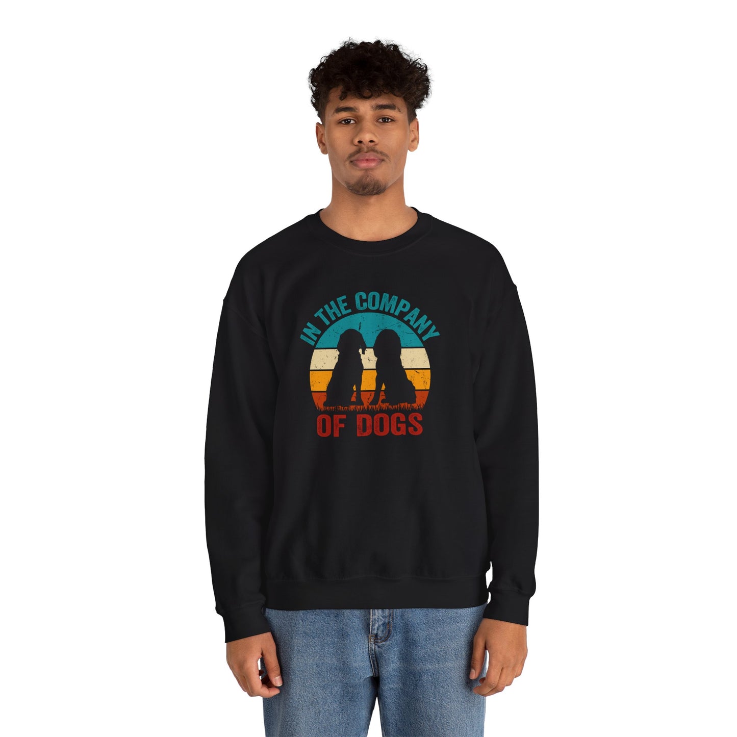 Retro "In The Company of Dogs" Sweatshirt