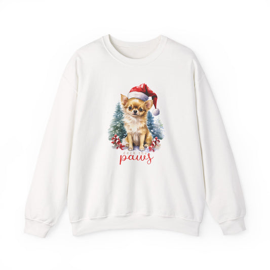 "Deck The Paws" Chihuahua Christmas Unisex Sweatshirt