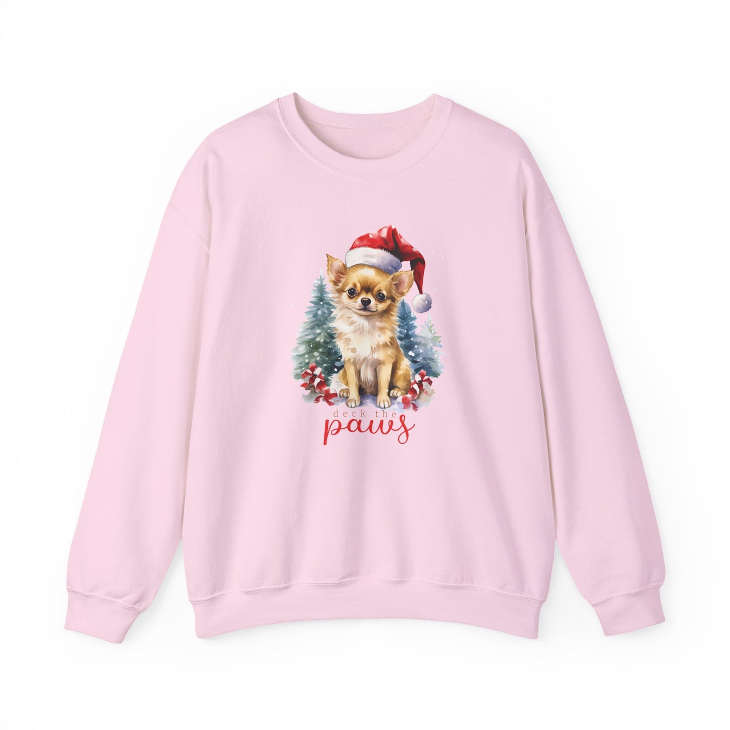 "Deck The Paws" Chihuahua Christmas Unisex Sweatshirt