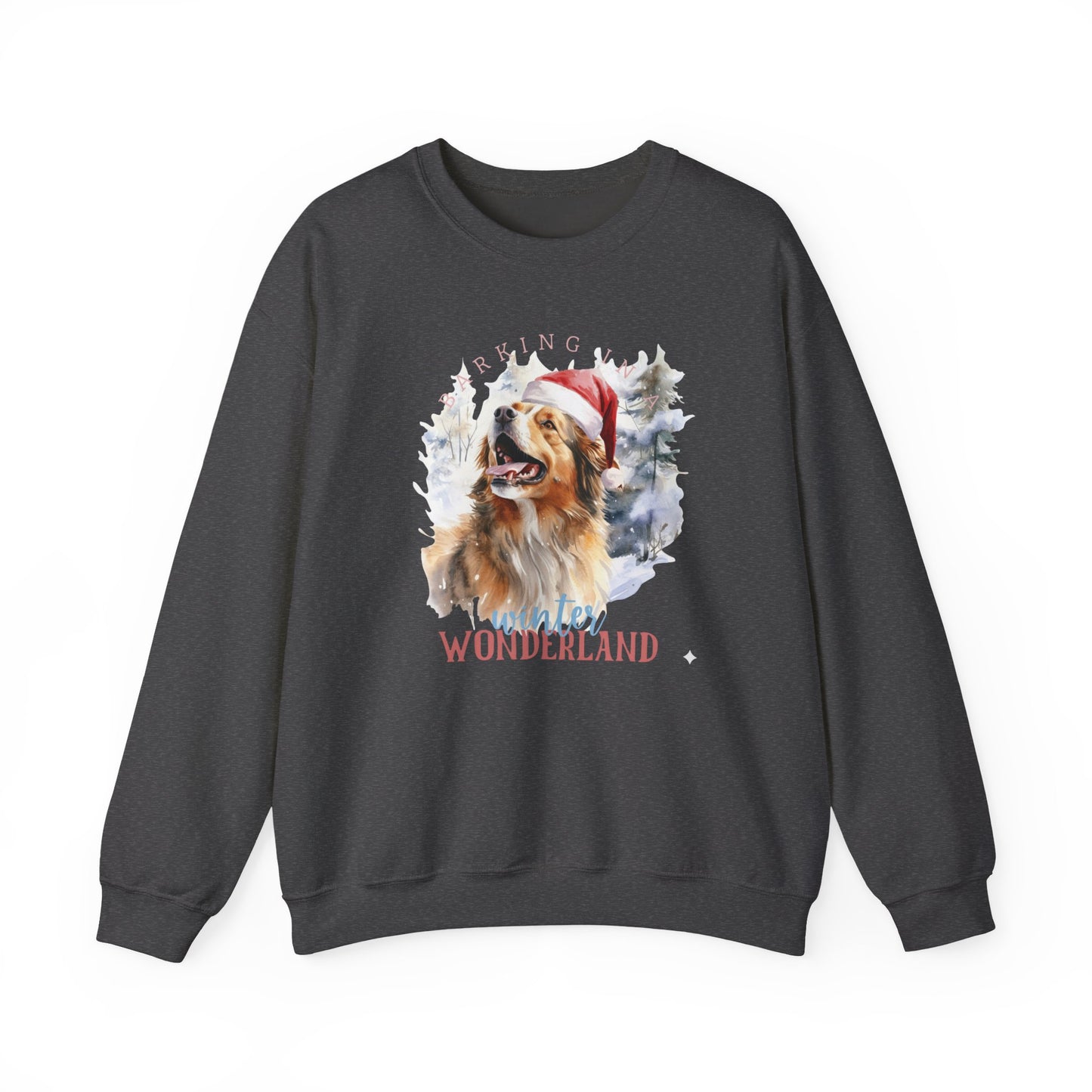 Festive Dog Winter Wonderland Unisex Sweater