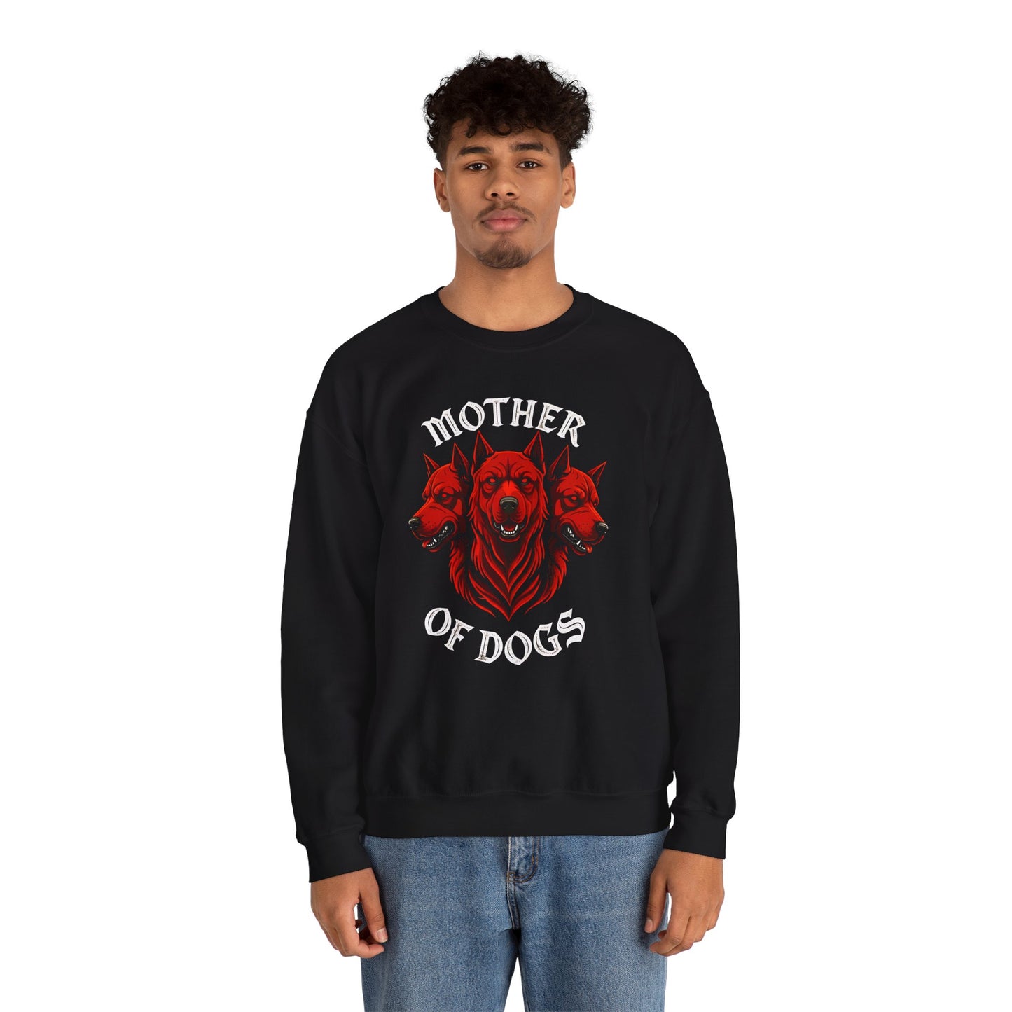 Mother of Dogs - Cerberus Style Unisex Sweatshirt