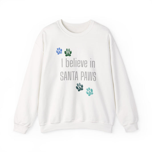 I Believe in Santa Paws Unisex Sweatshirt