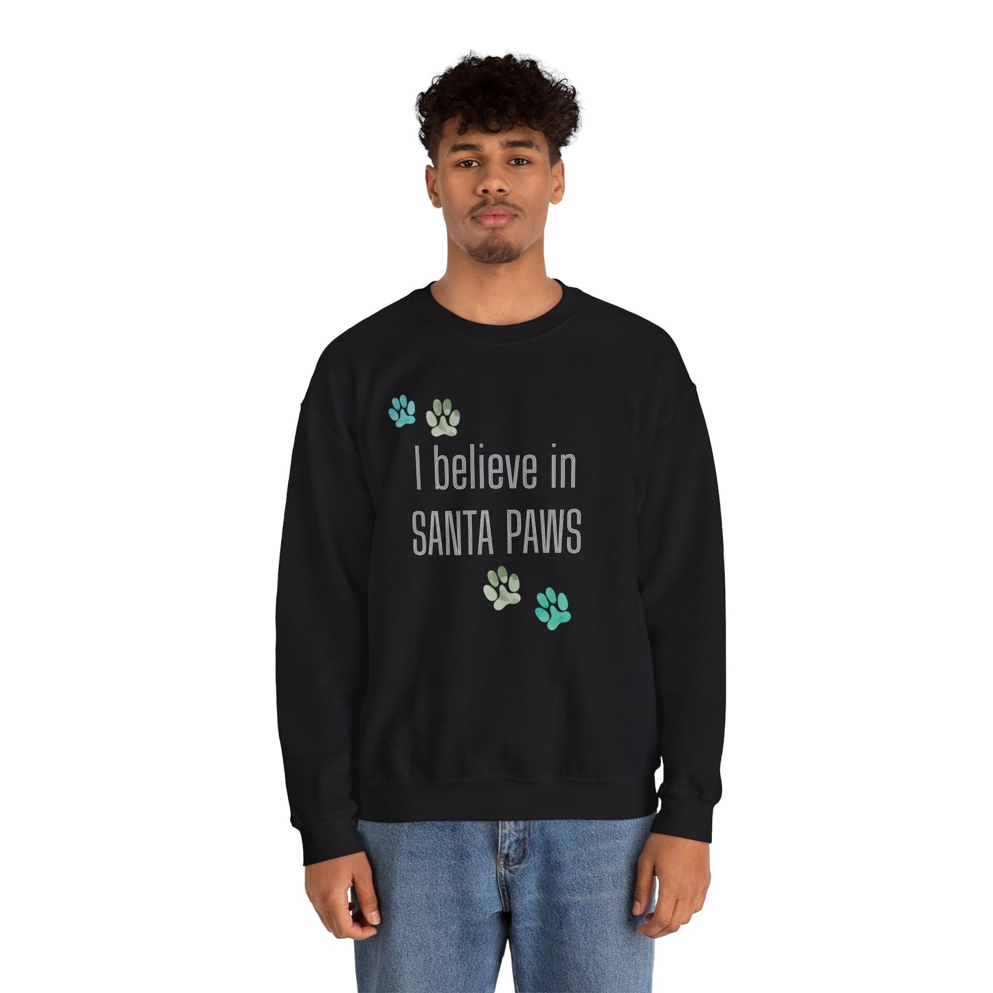I Believe in Santa Paws Unisex Sweatshirt