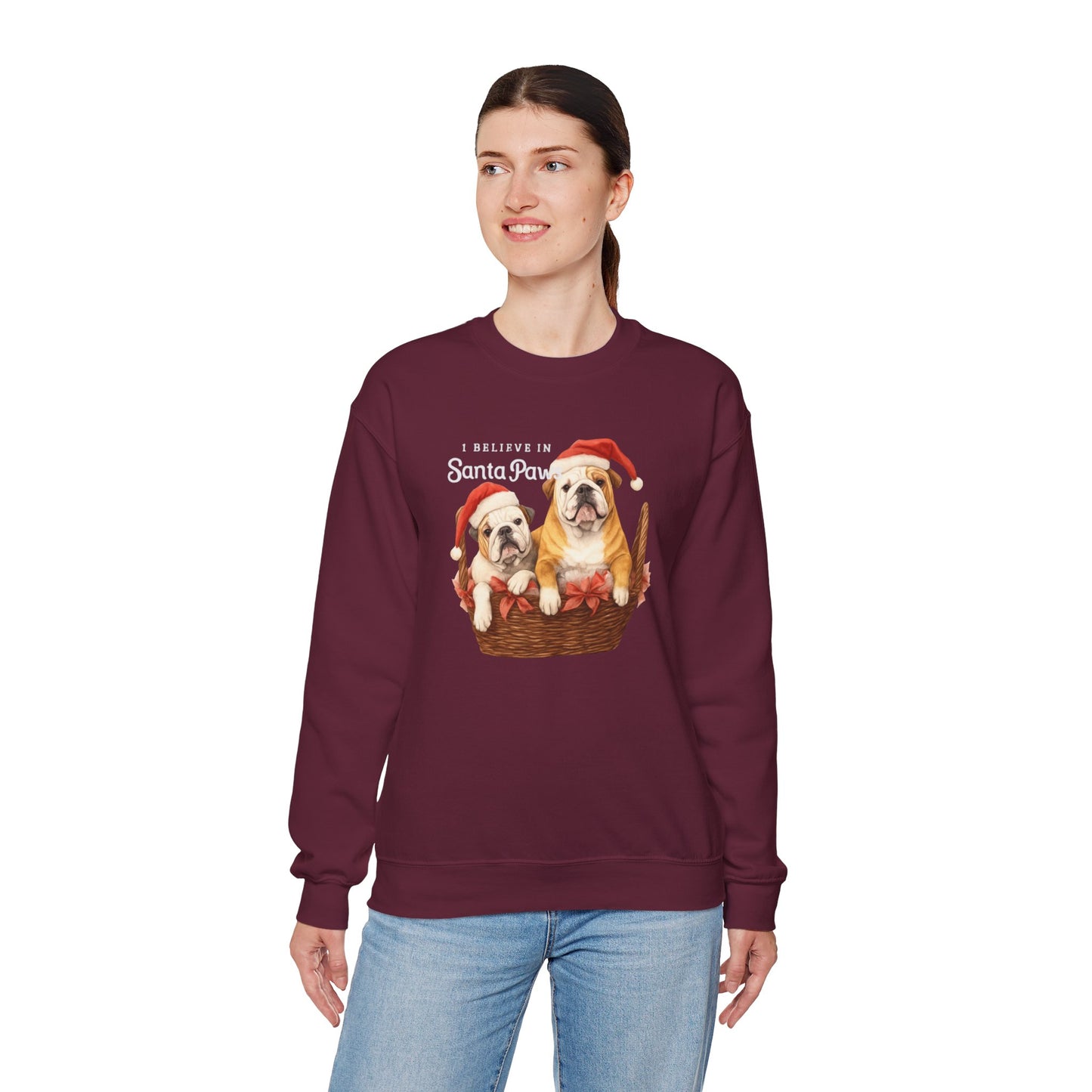 I Believe in Santa Paws Unisex Sweatshirt