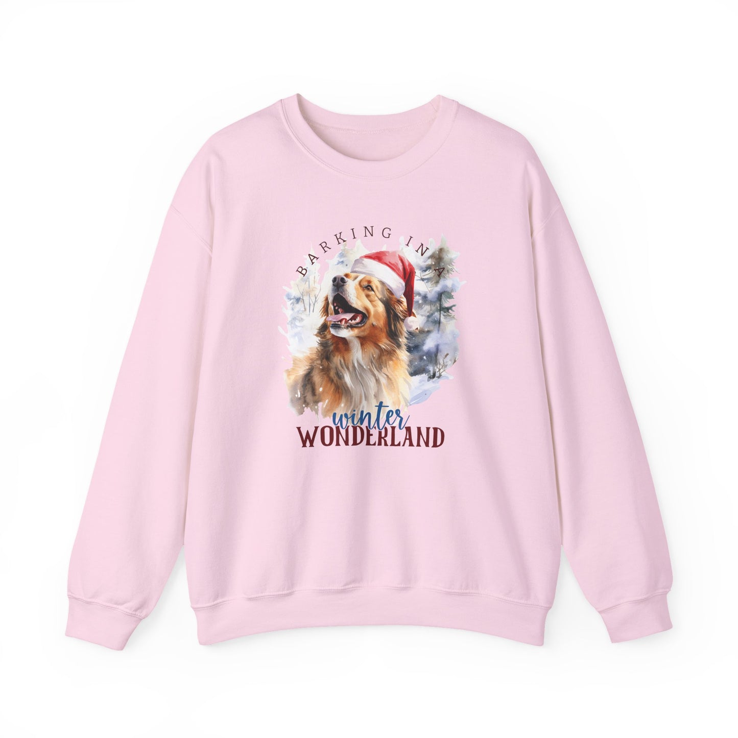 Festive Dog Winter Wonderland Unisex Sweater