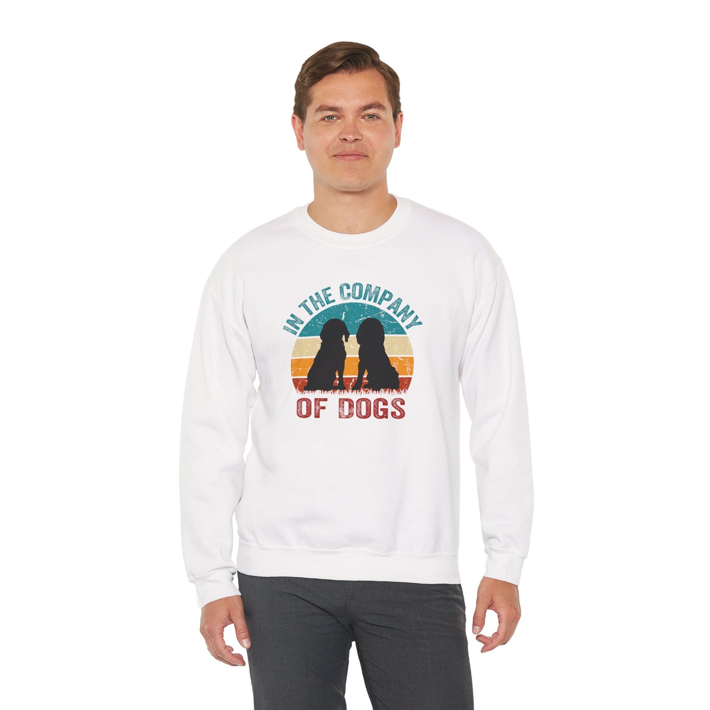 Retro "In The Company of Dogs" Sweatshirt