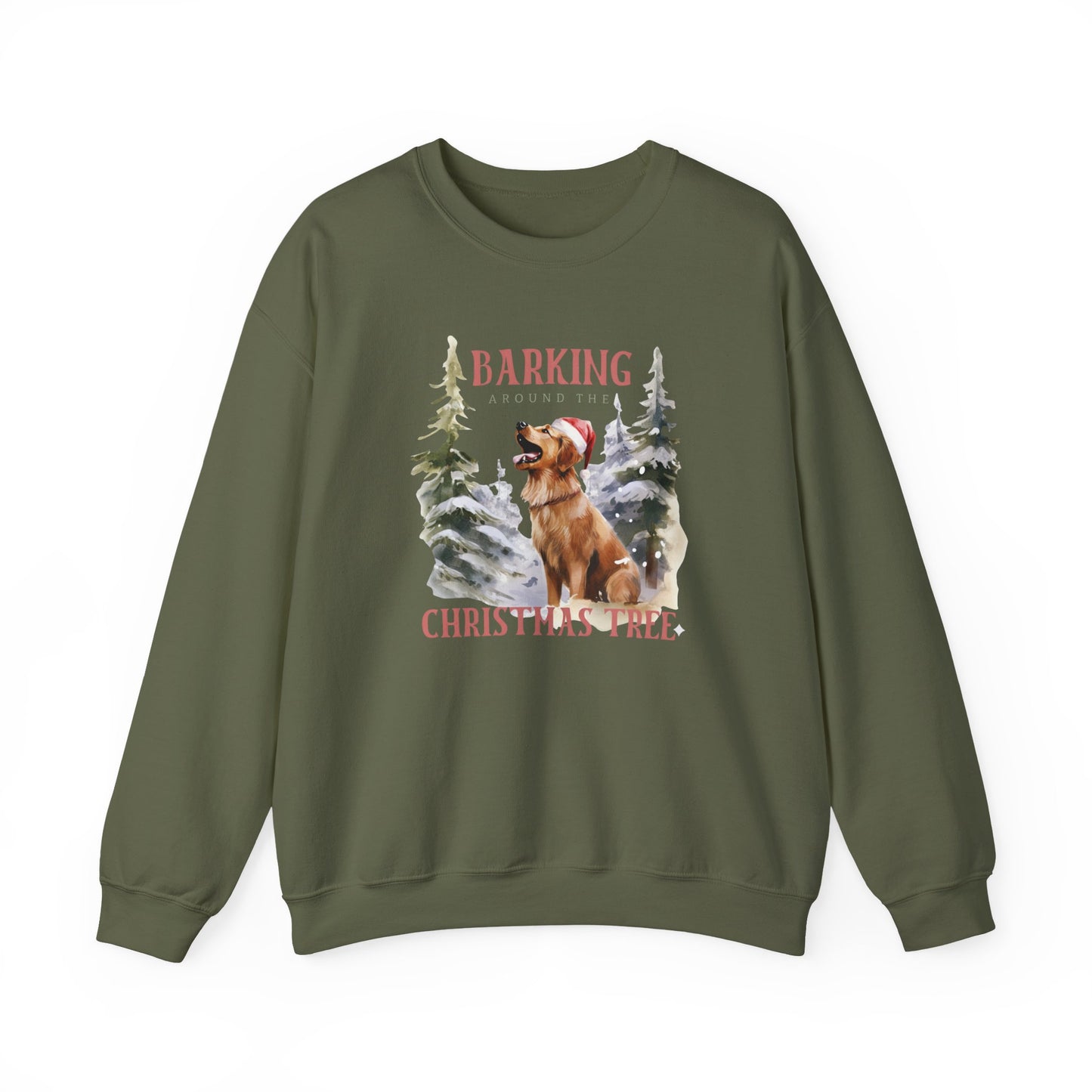 Golden Retriever Christmas Unisex Sweatshirt