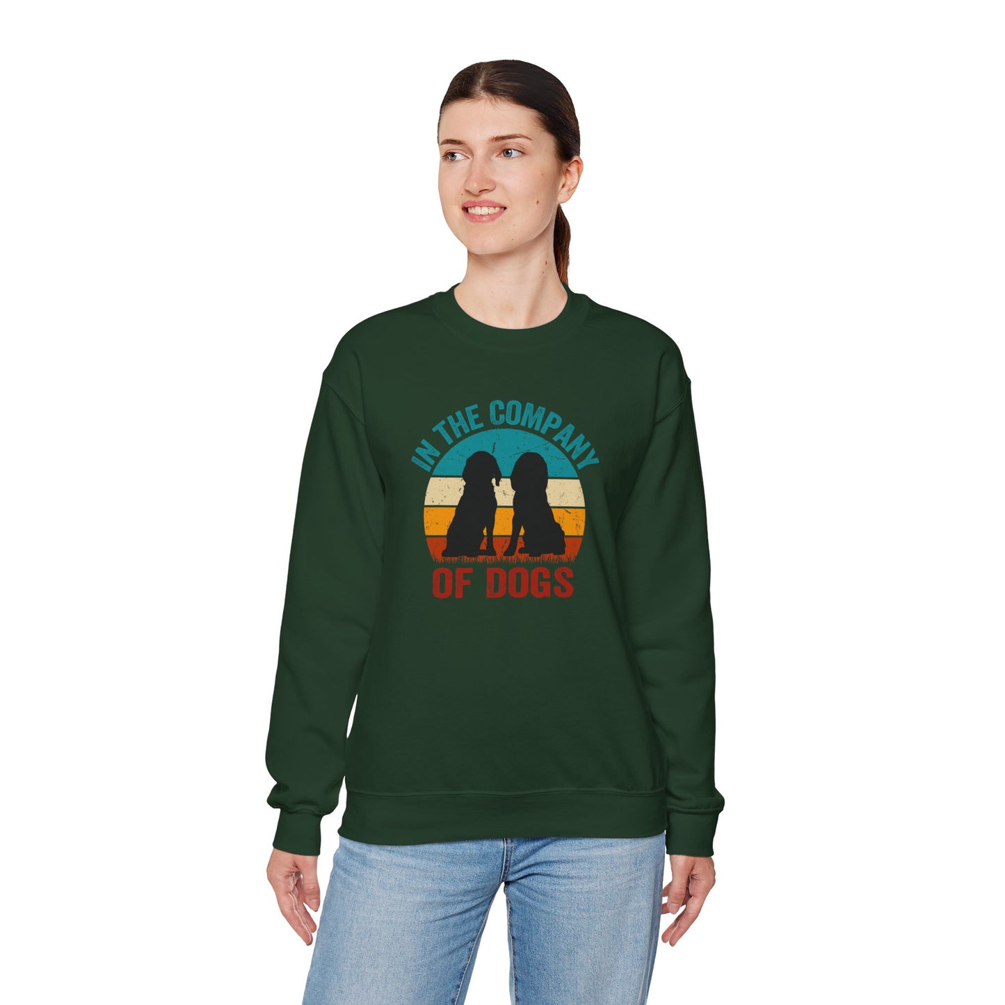 Retro "In The Company of Dogs" Sweatshirt