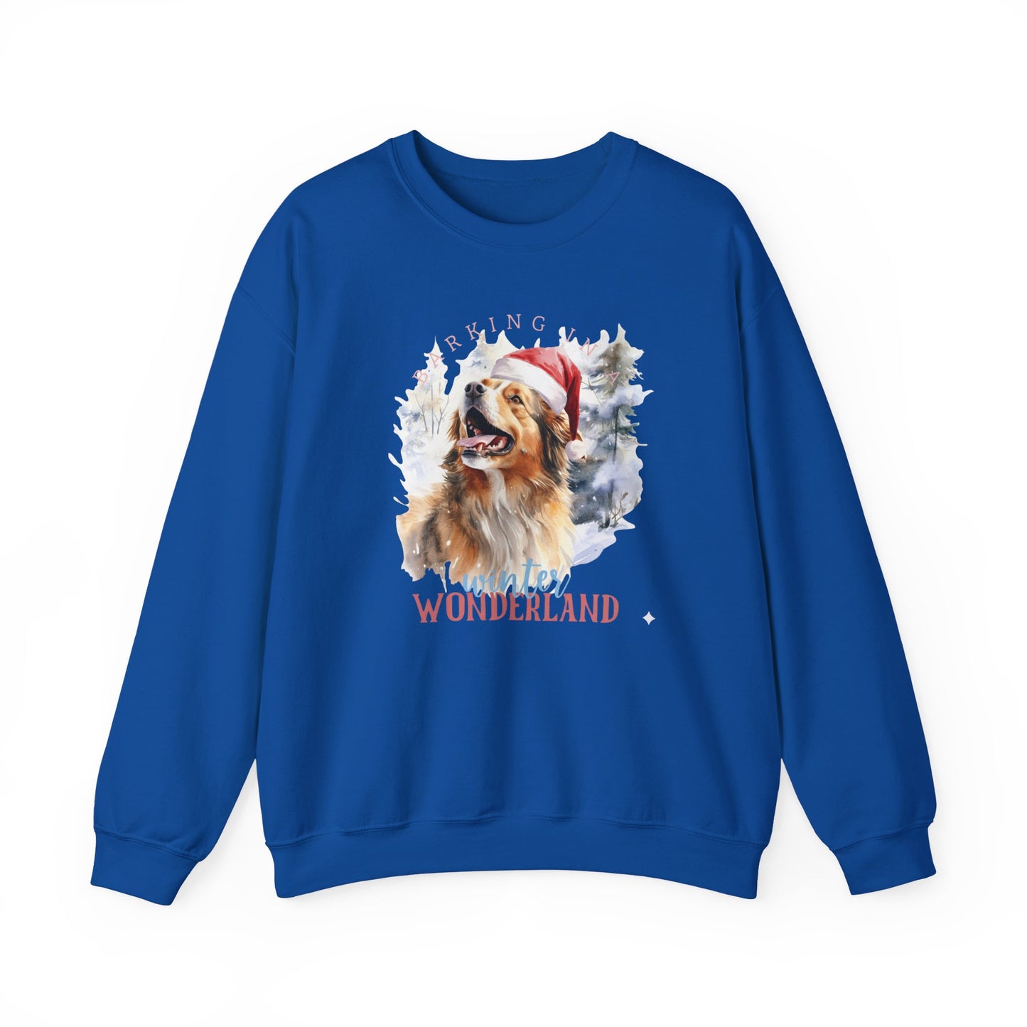 Festive Dog Winter Wonderland Unisex Sweater