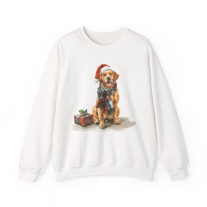 Golden Retriever Christmas Sweatshirt | Festive Dog Gift