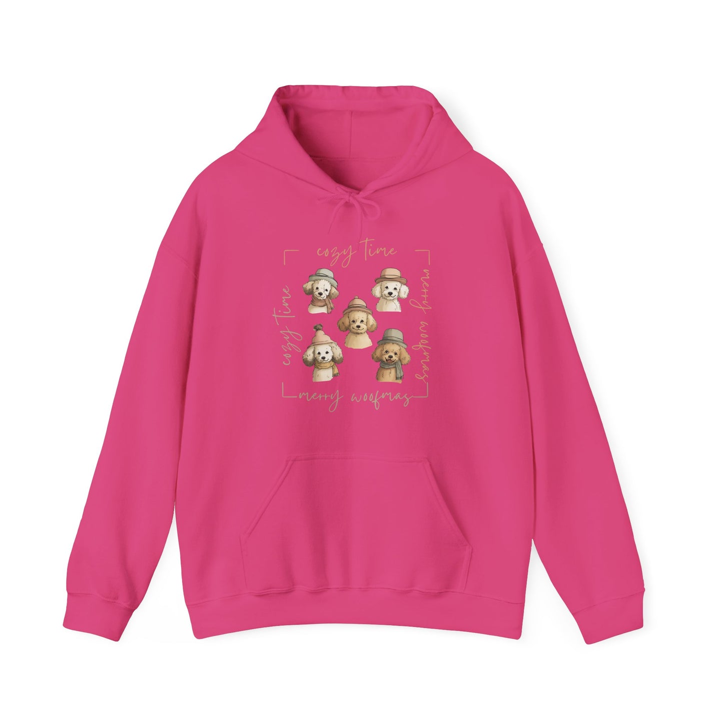 Cozy Woofmas Hoodie | Stylish Poodle Squad Sweater