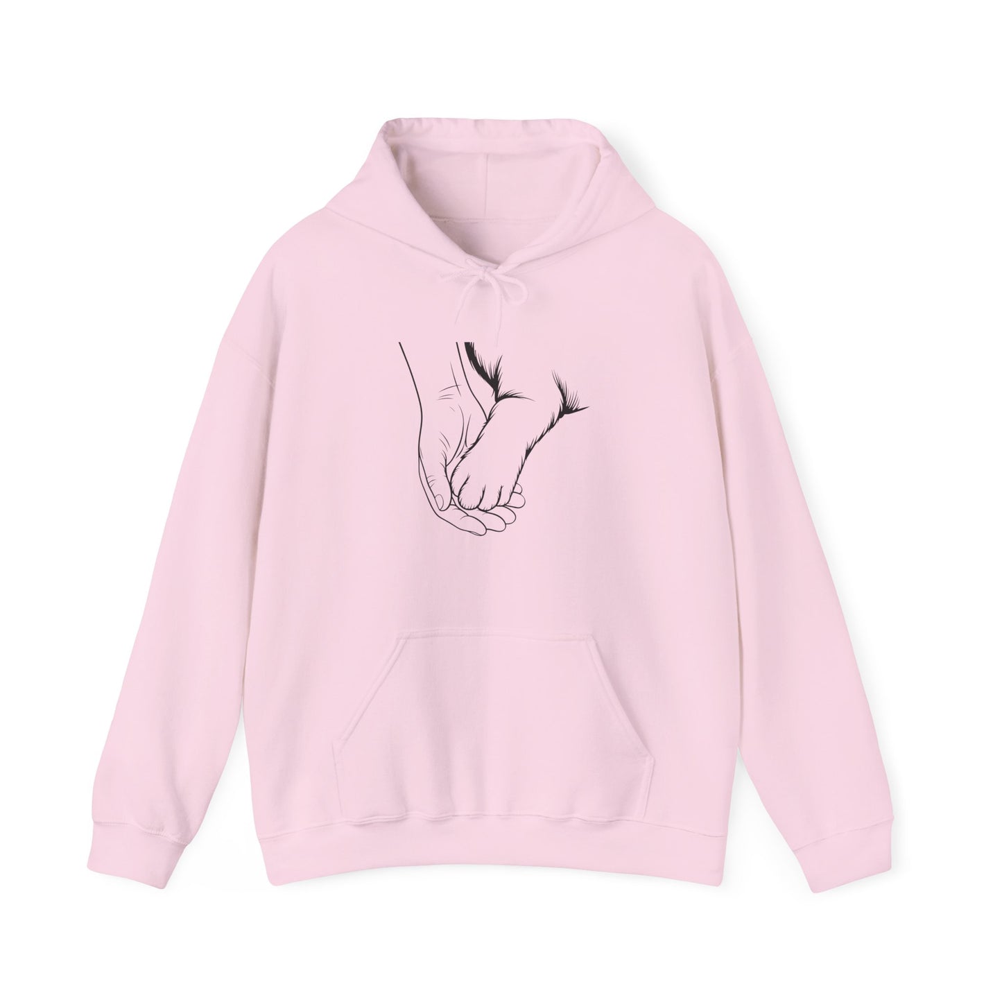 Holding Paws Forever Hoodie | Dog-Human Bond Gift