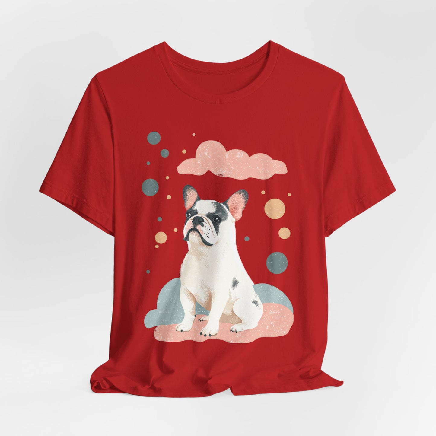 Dreamy Bulldog Skies – Unisex T-Shirt