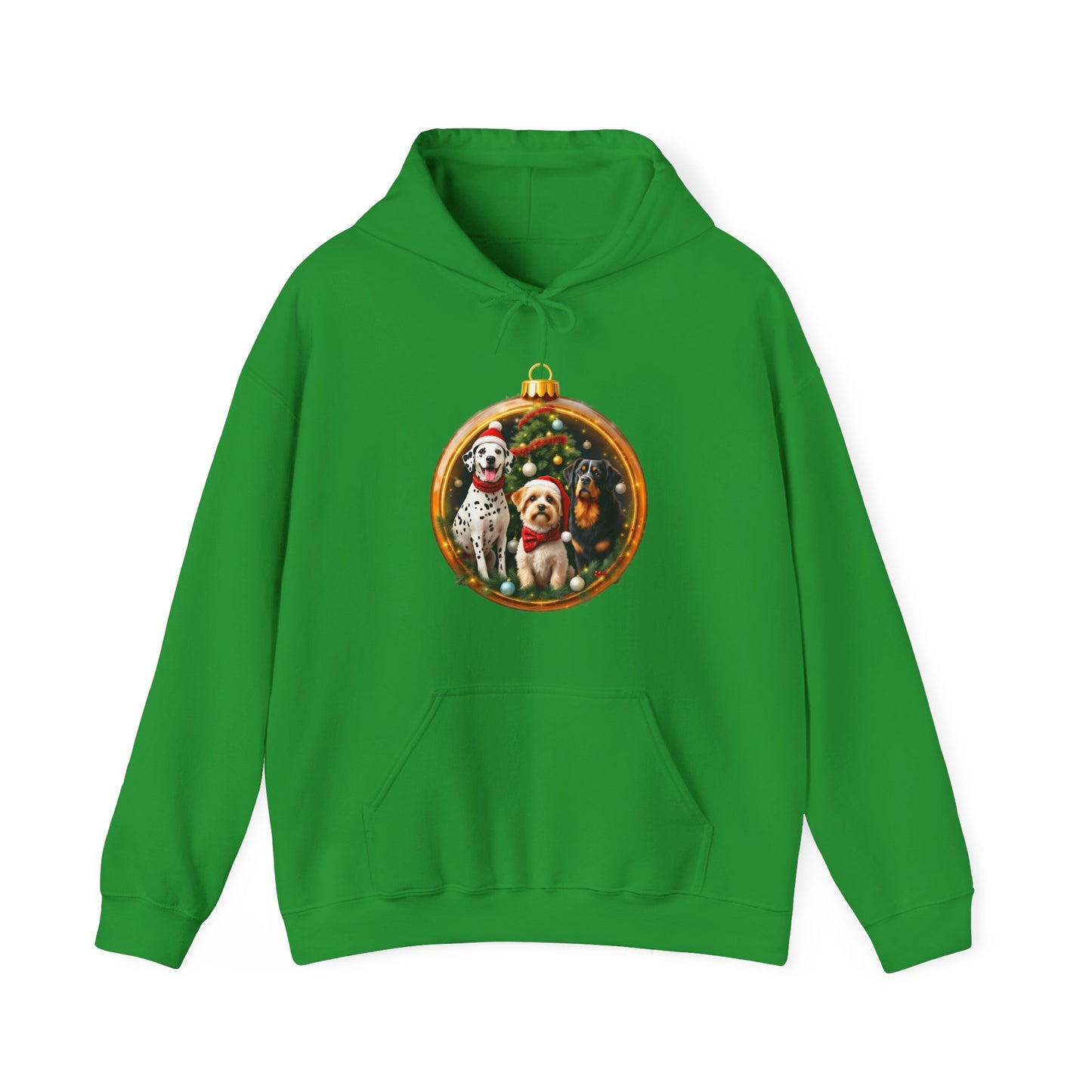 Christmas Dog Ornament Unisex Hoodie