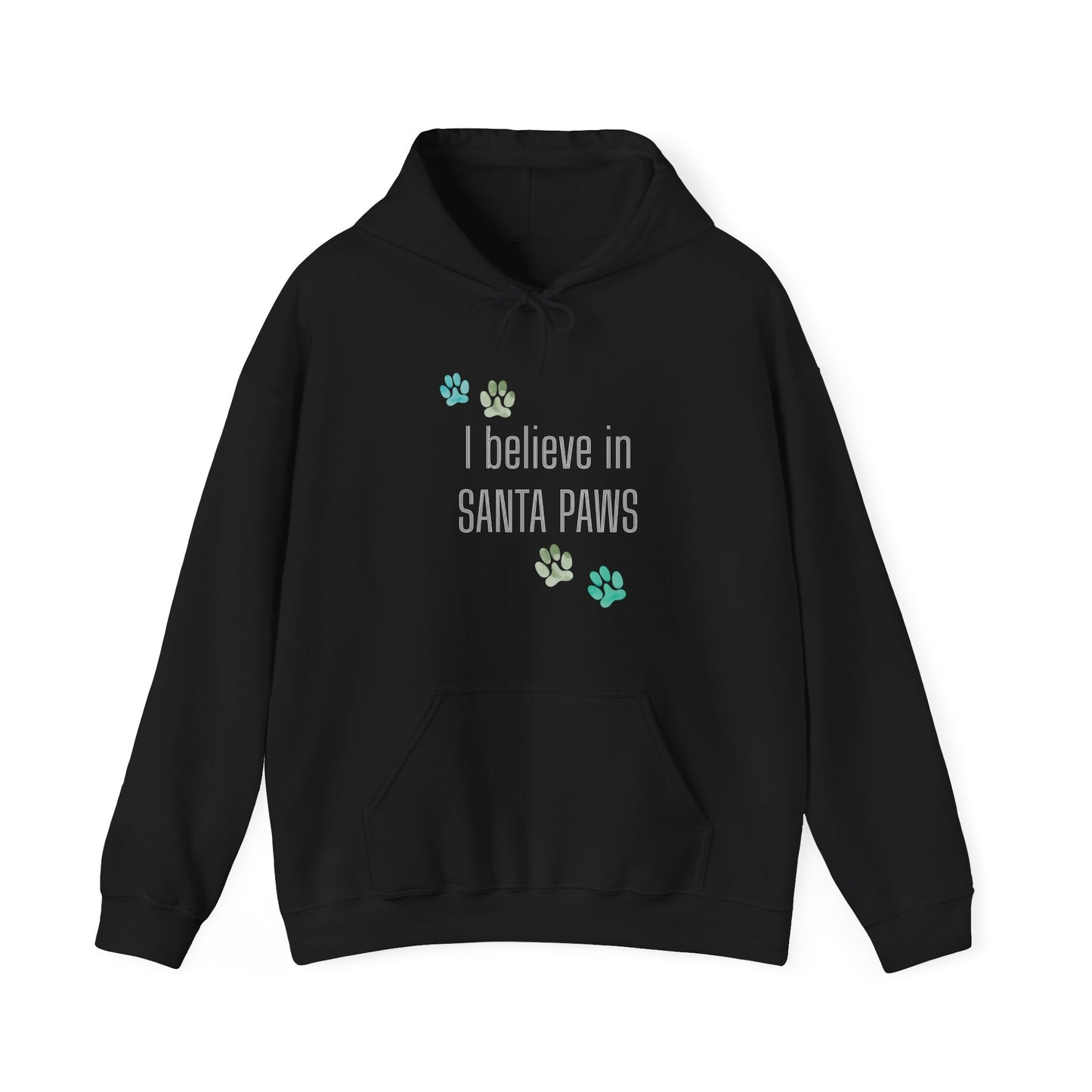 I Believe in Santa Paws Unisex Dog Lover Hoodie