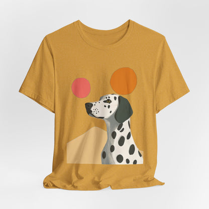 Dalmatian Desert Sun Minimalist Unisex Tee