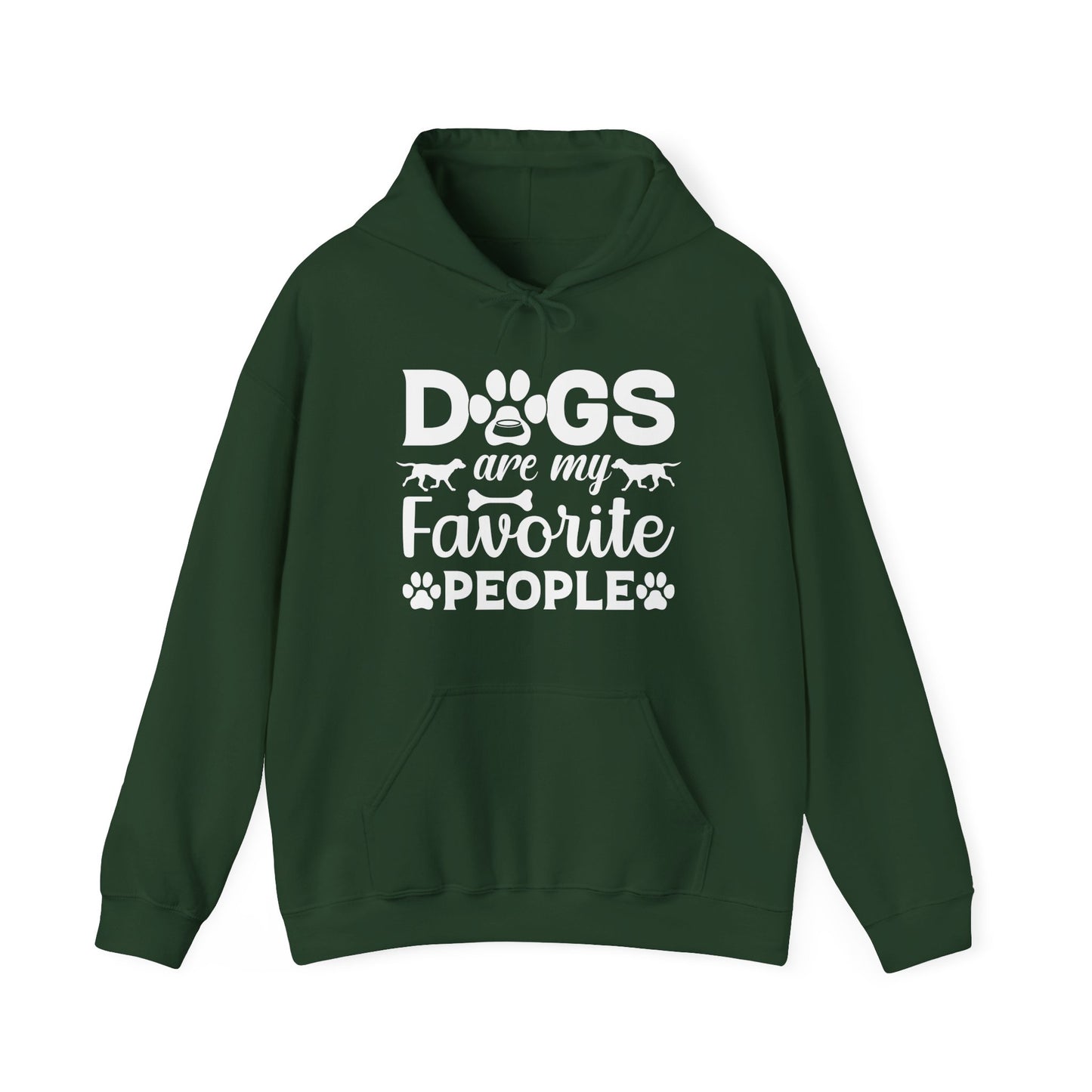Dogs Are My Favorite People Unisex Hoodie