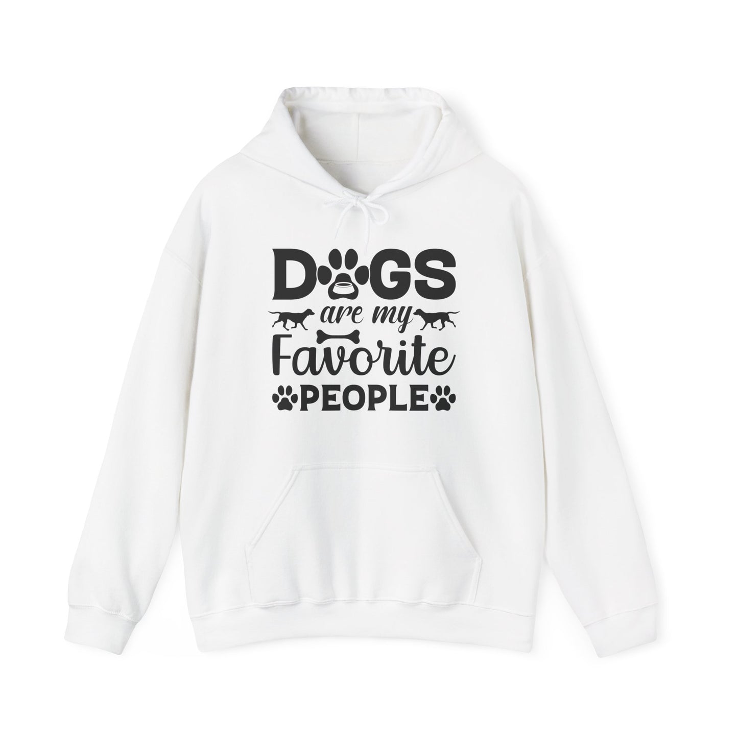 Dogs Are My Favorite People Unisex Hoodie