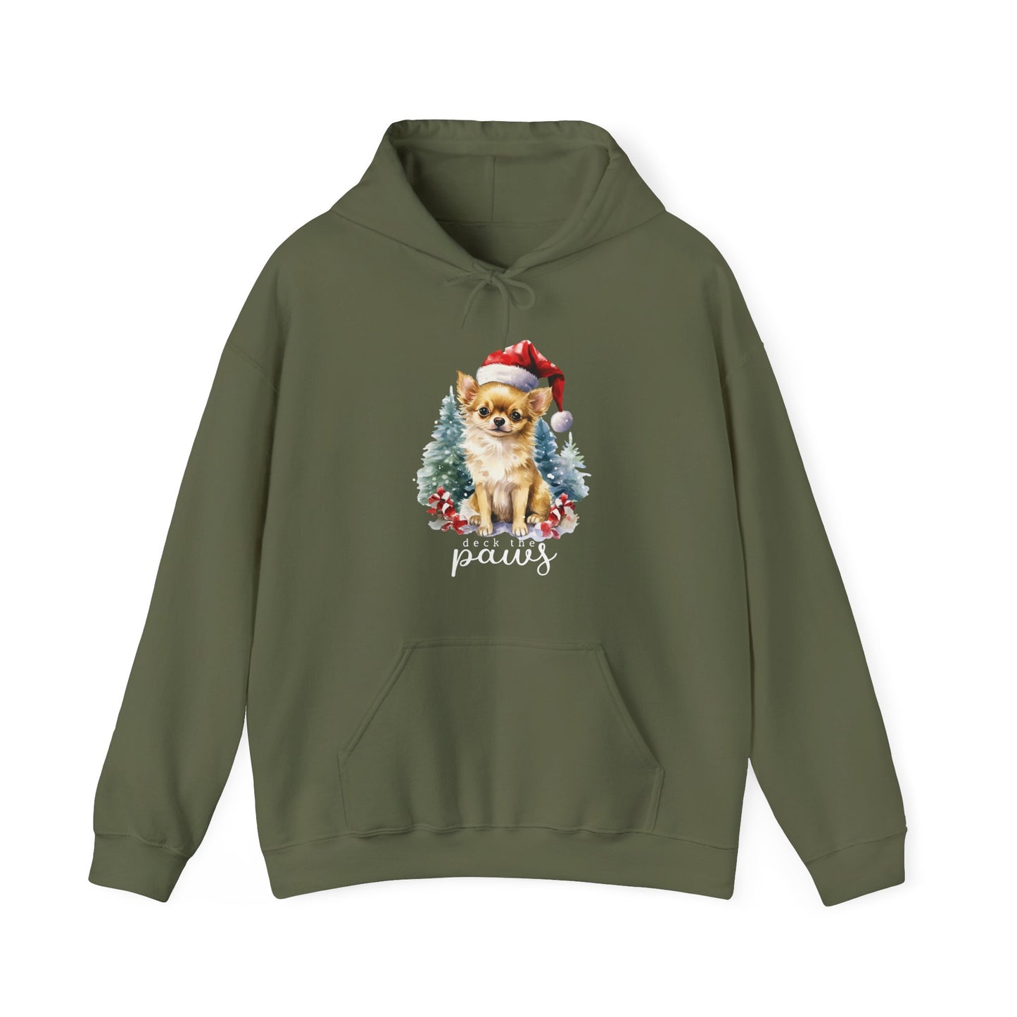 Cute Chihuahua Christmas Unisex Hoodie