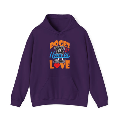 Dogs Never Lie About Love Unisex Hoodie