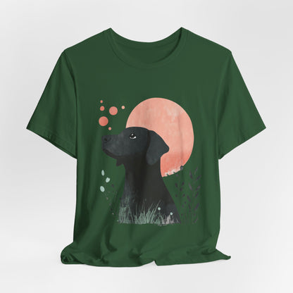 Blackmouth Cur Minimalist Moon Unisex Tee