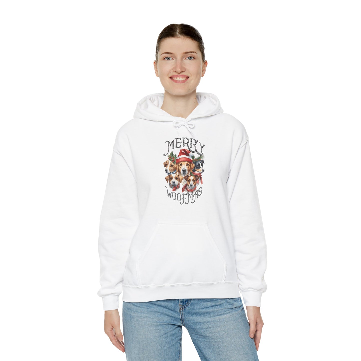 Merry Woofmas Dog Hoodie
