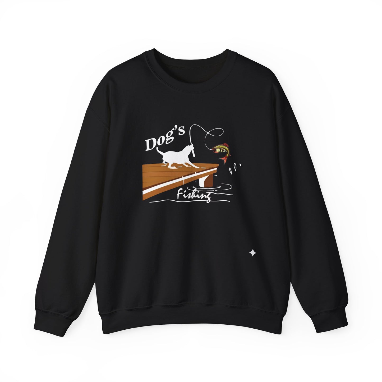 Dog's Fishing Trip Unisex Sweatshirt