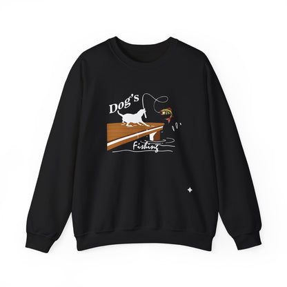 Dog's Fishing Trip Unisex Sweatshirt