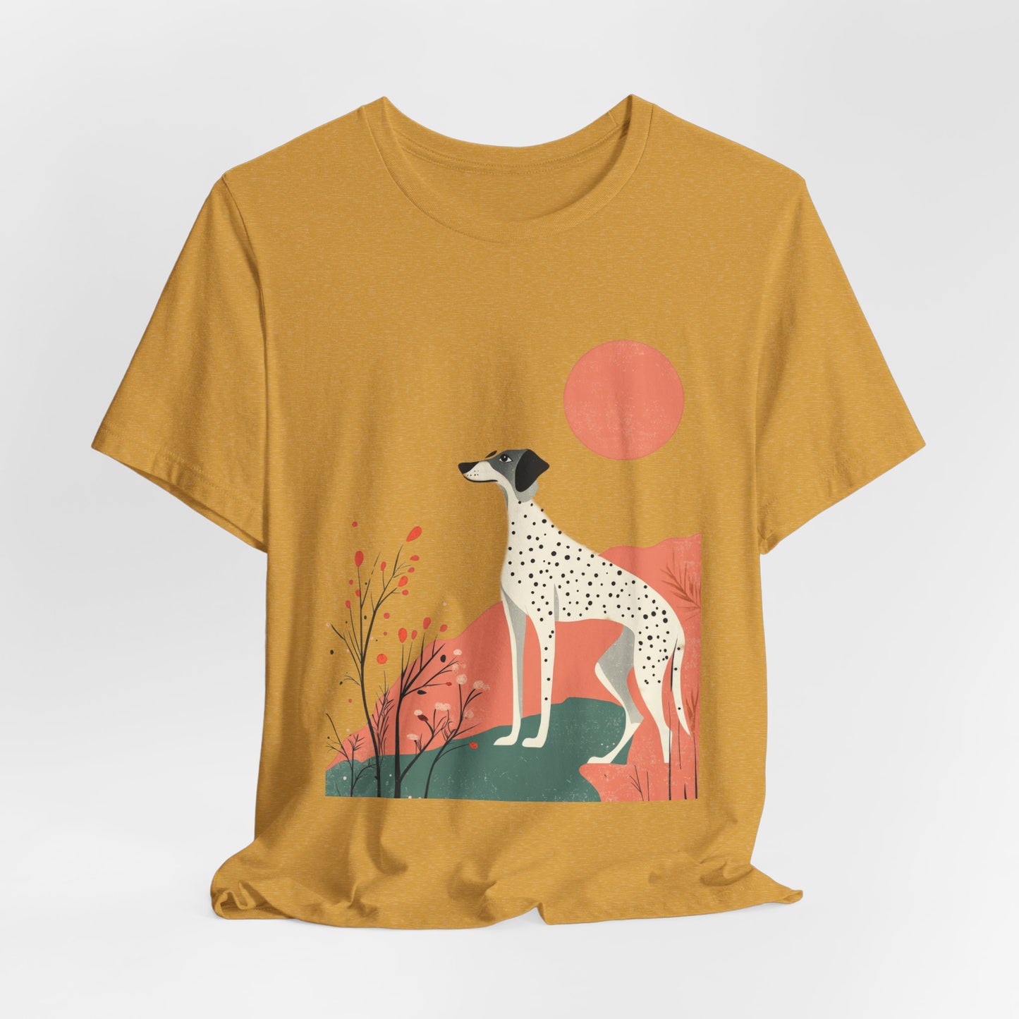 Irish Wolfhound Grace – Unisex Artistic T-Shirt