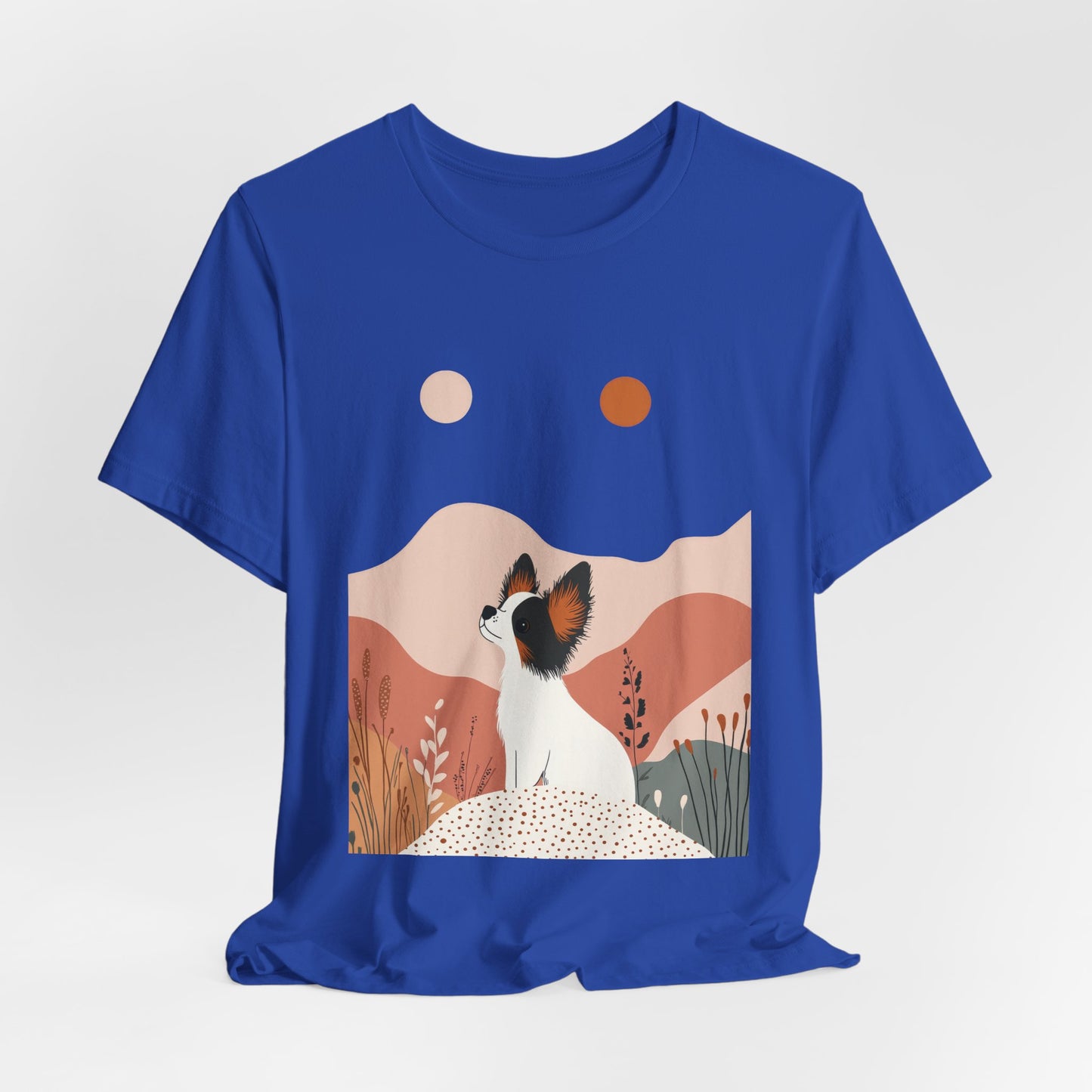Papillon Spirit – Unisex Artistic Dog T-Shirt