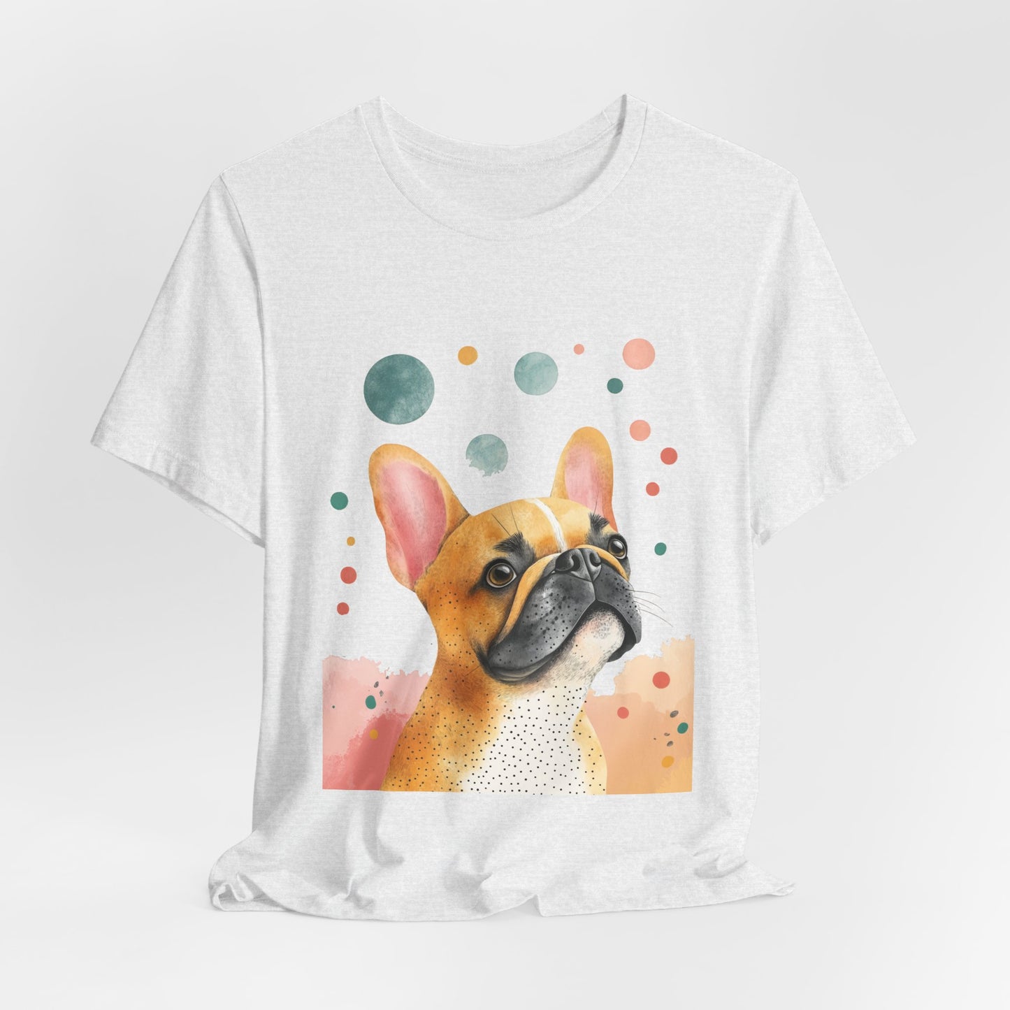 Playful Frenchie Vibes – Unisex T-Shirt