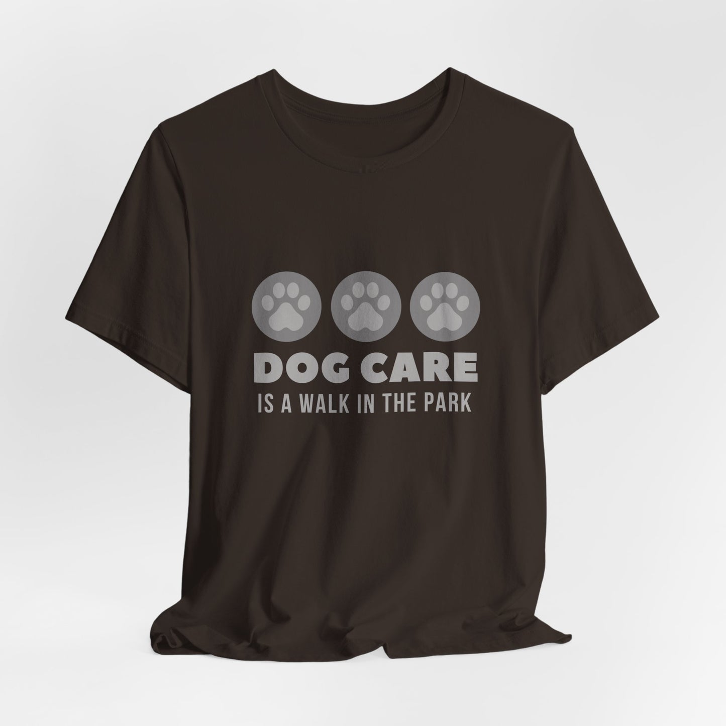 Dog Care – A Walk in the Park | Unisex Pet Lover T-Shirt
