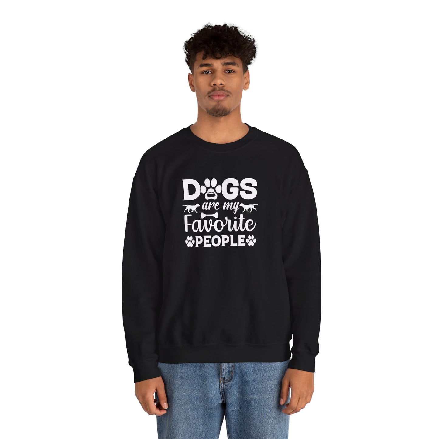 Dogs Are My Favorite People Unisex Sweatshirt