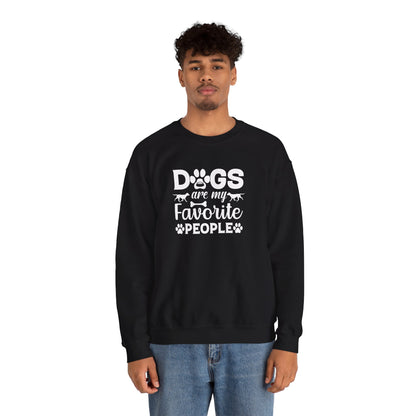 Dogs Are My Favorite People Unisex Sweatshirt