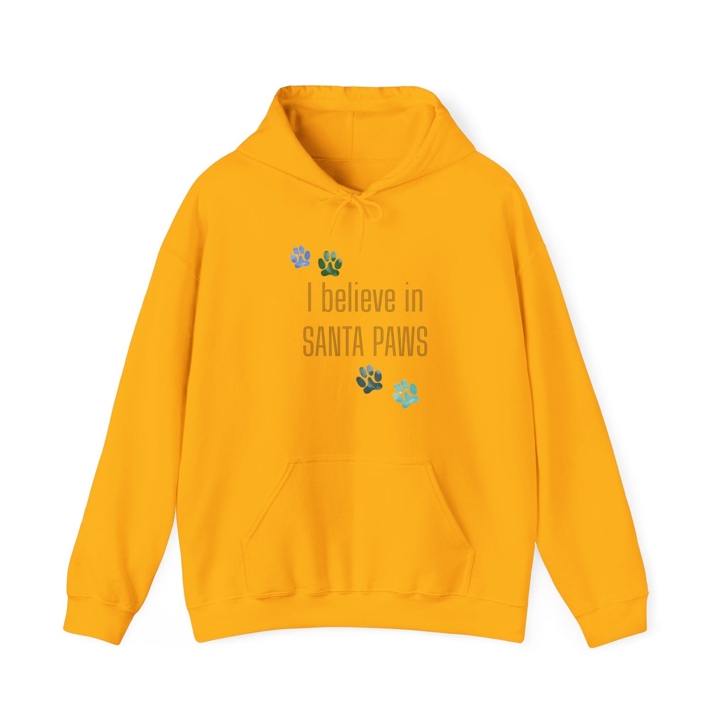 I Believe in Santa Paws Unisex Dog Lover Hoodie