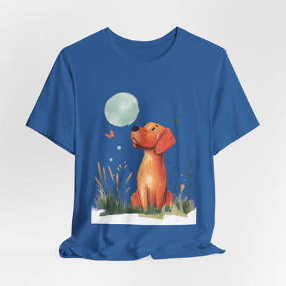 Curious Pup & Bubble Dreams – Unisex T-Shirt