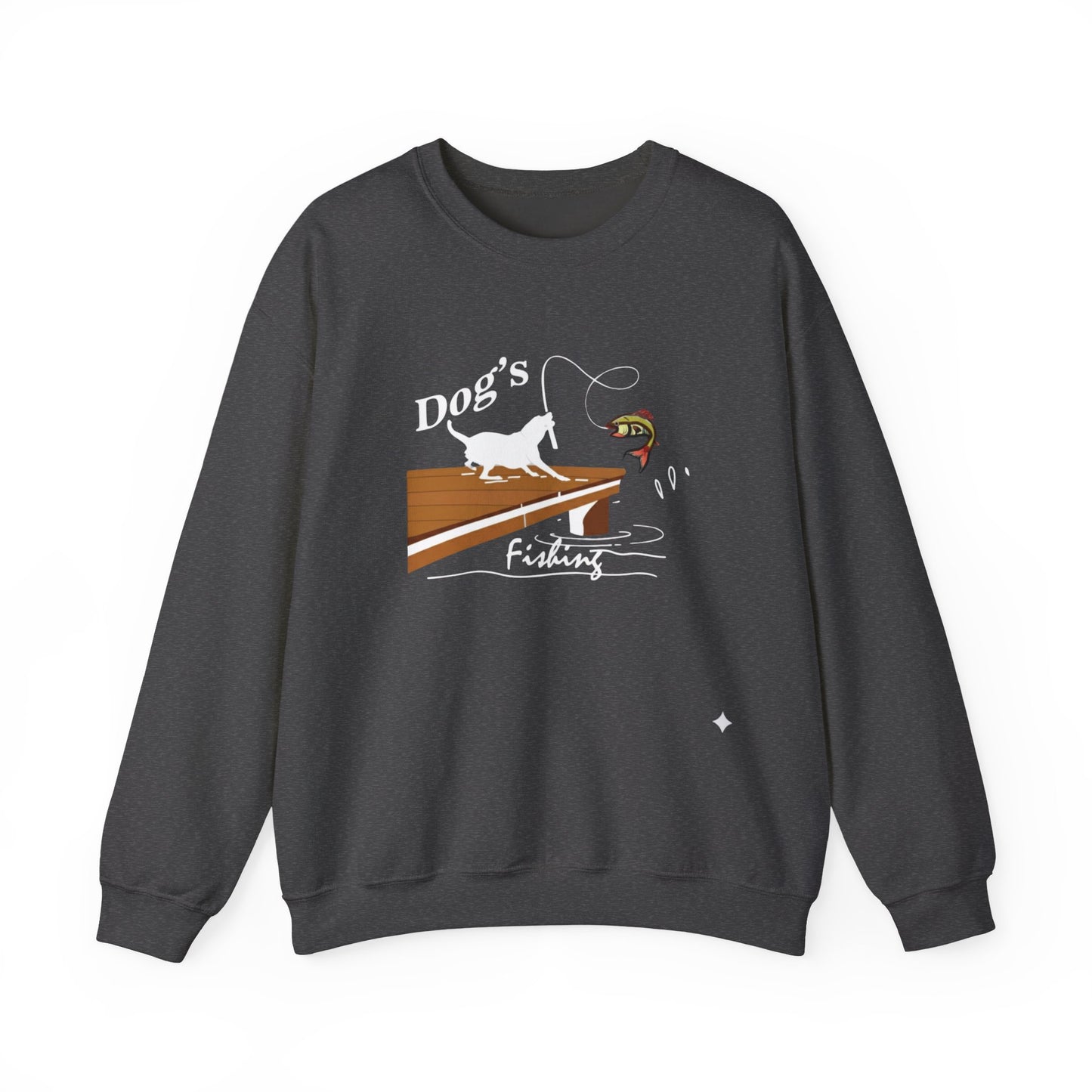 Dog's Fishing Trip Unisex Sweatshirt