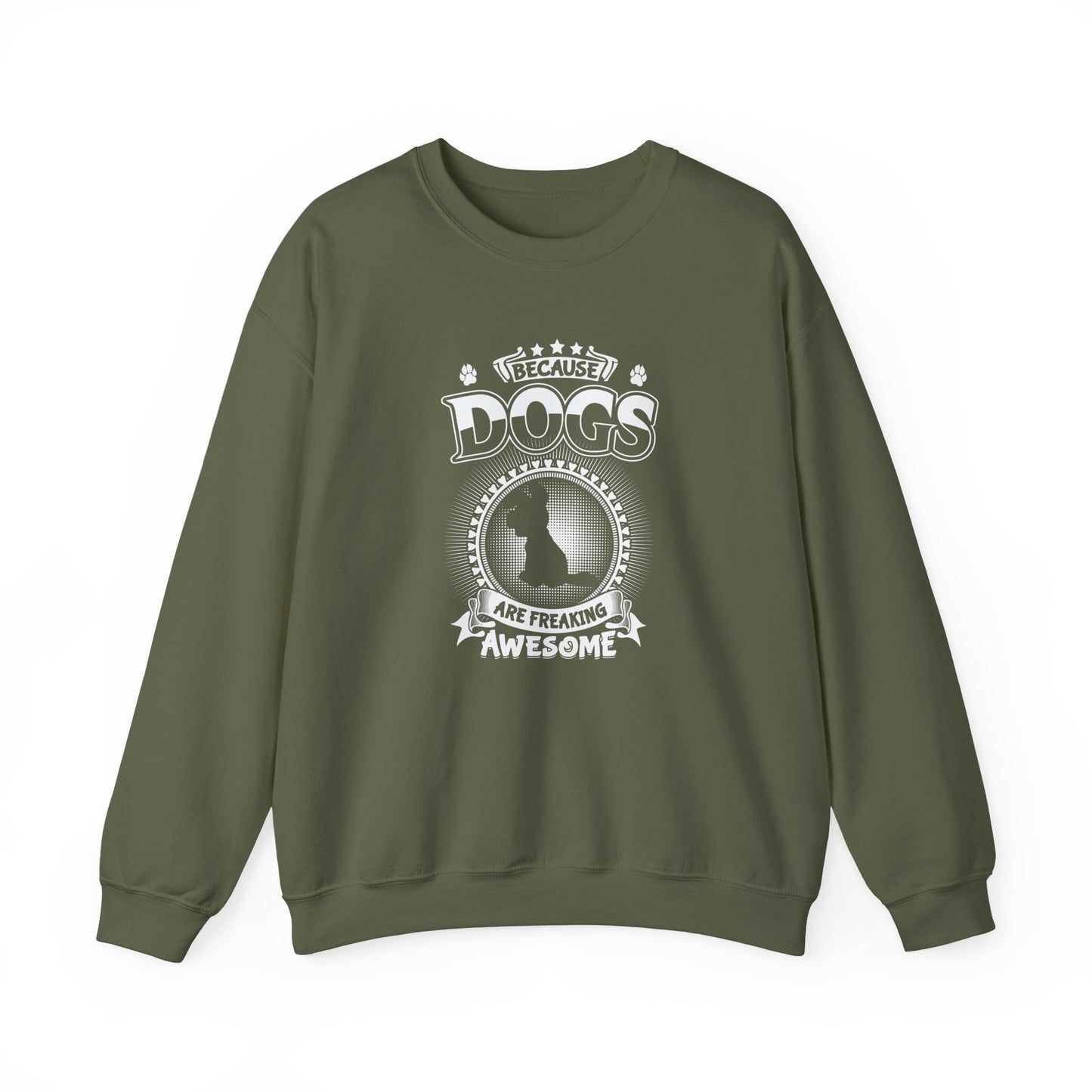 Title "Dogs Are Freaking Awesome" Unisex Sweatshirt