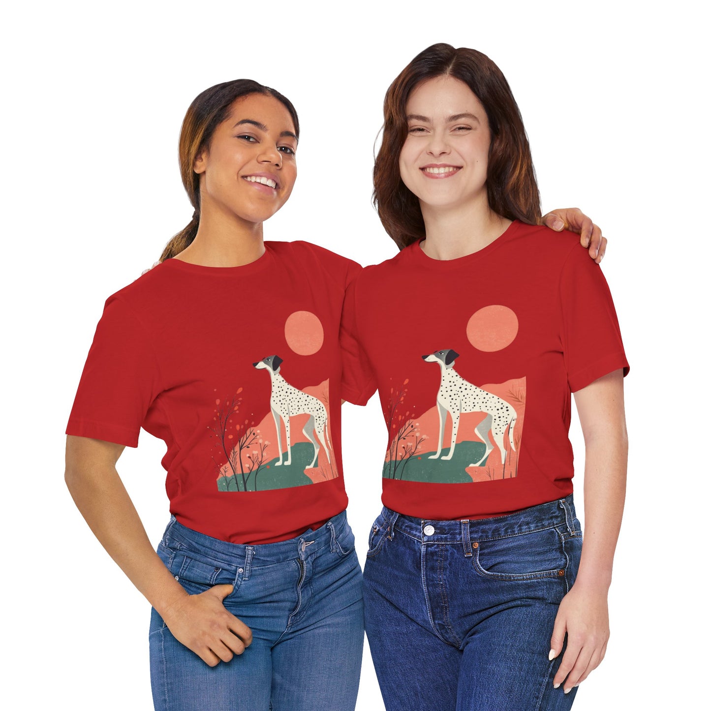 Irish Wolfhound Grace – Unisex Artistic T-Shirt