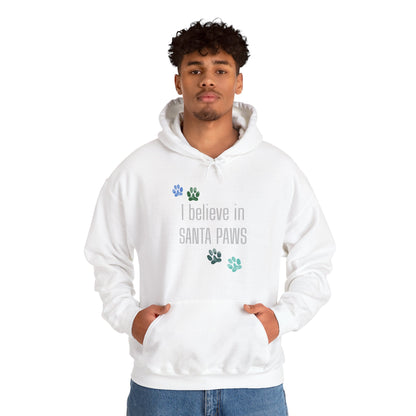 I Believe in Santa Paws Unisex Dog Lover Hoodie