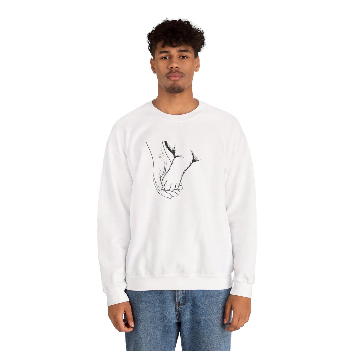 Holding Paws Forever Hoodie | Dog-Human Bond Gift