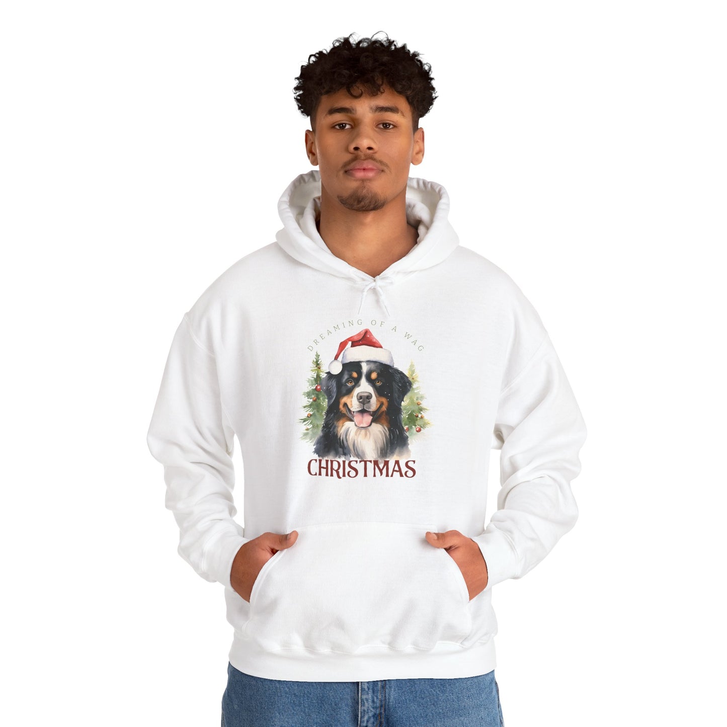 Dreaming of a Wag Christmas Unisex Hoodie