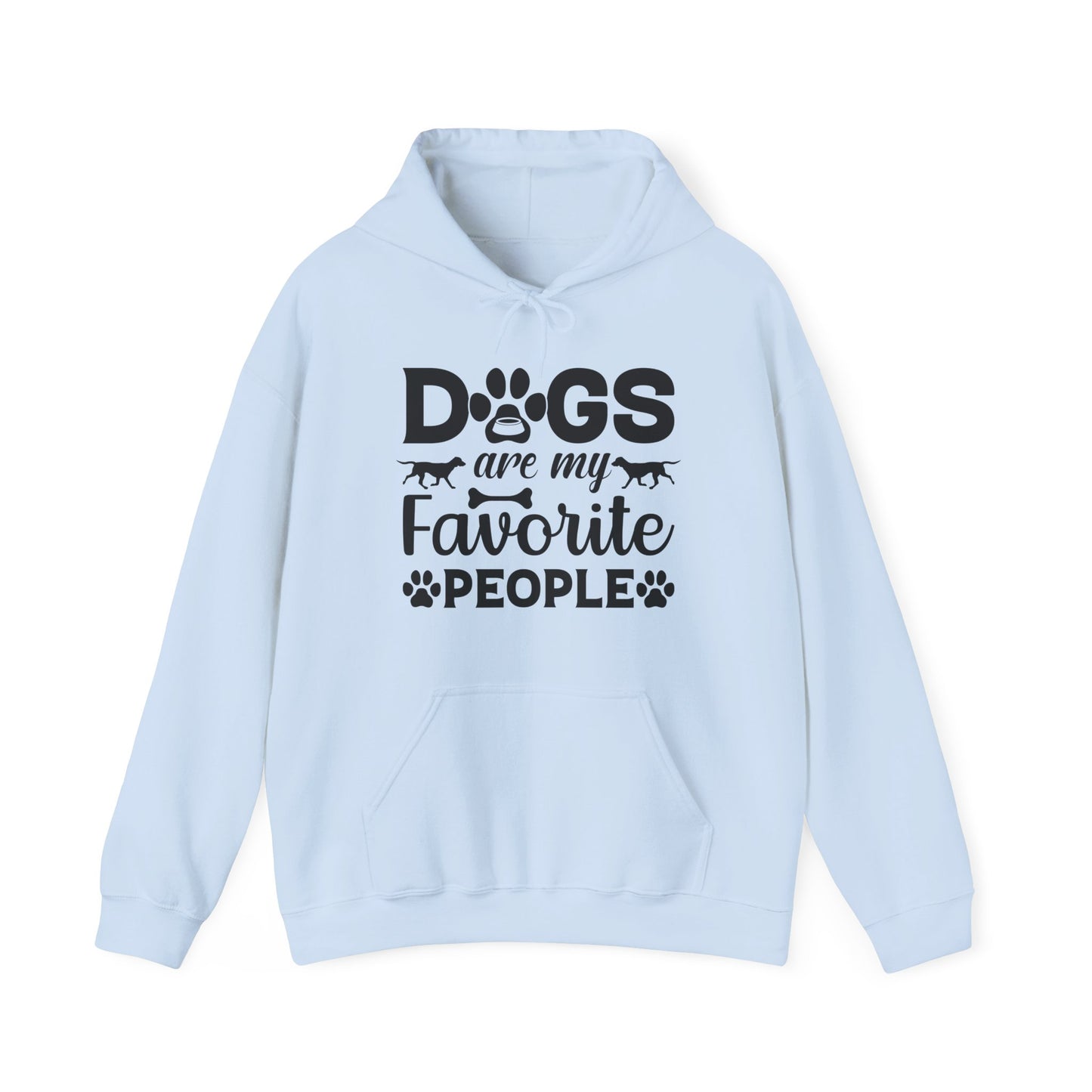 Dogs Are My Favorite People Unisex Hoodie