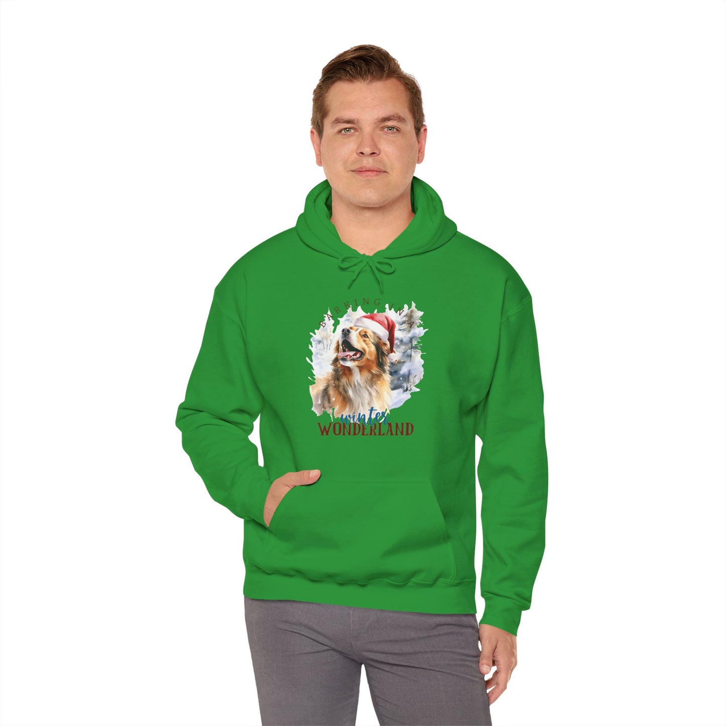 Barking in a Winter Wonderland Hoodie