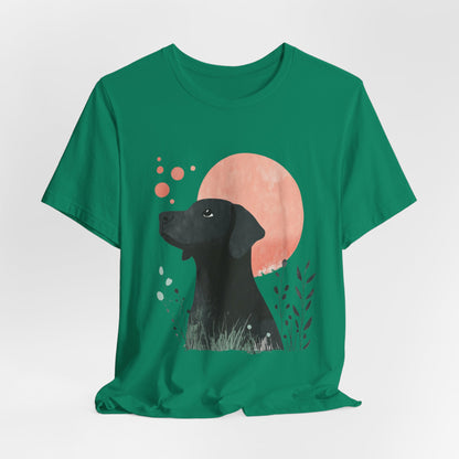 Blackmouth Cur Minimalist Moon Unisex Tee