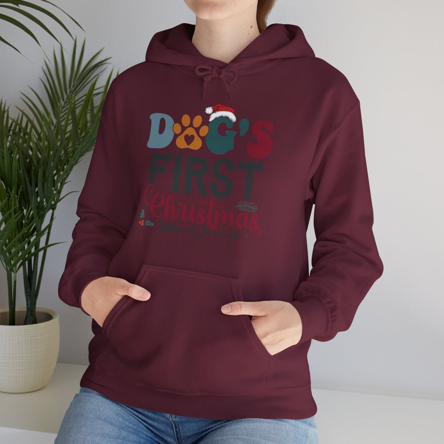 Dog's First Christmas Hoodie | Puppy Holiday Gift